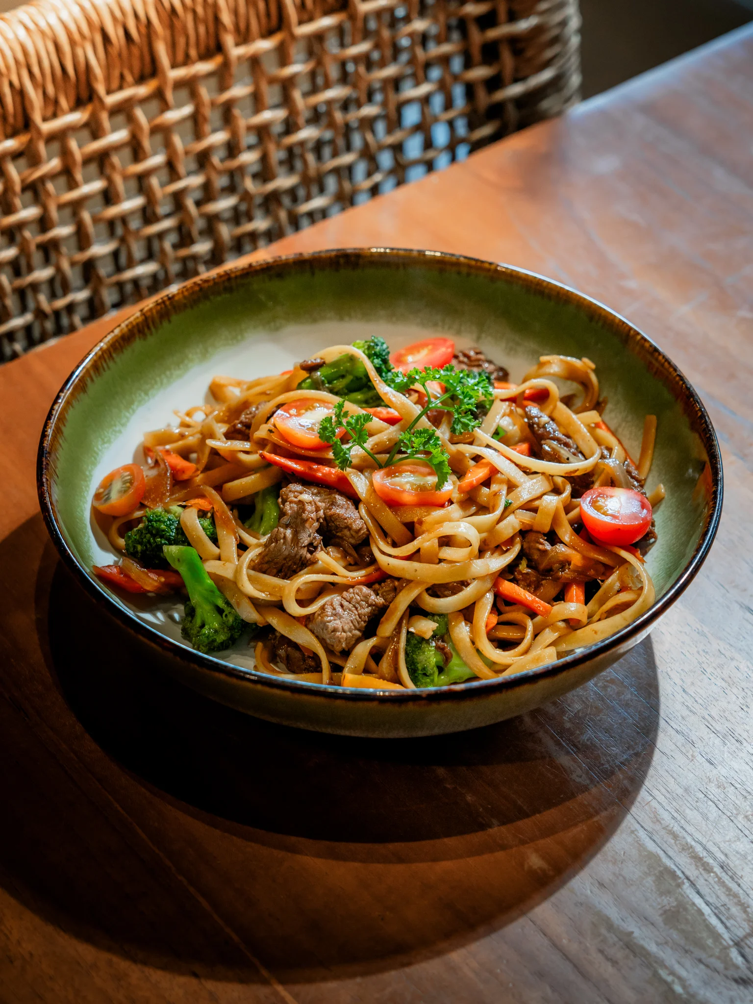 PASTA BEEF STIR FRY (B)