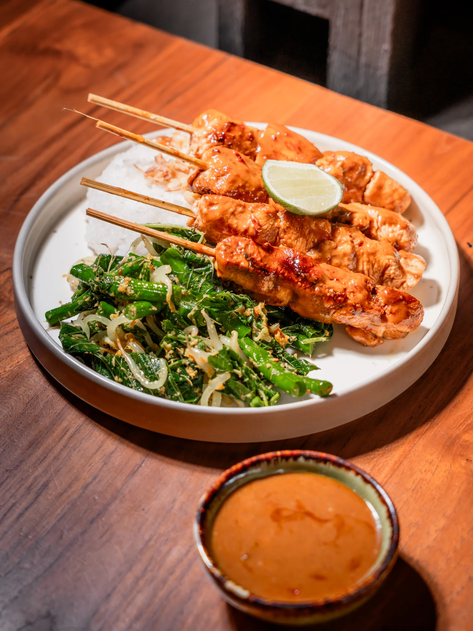 SOLIMANS CHICKEN SATAY (B)