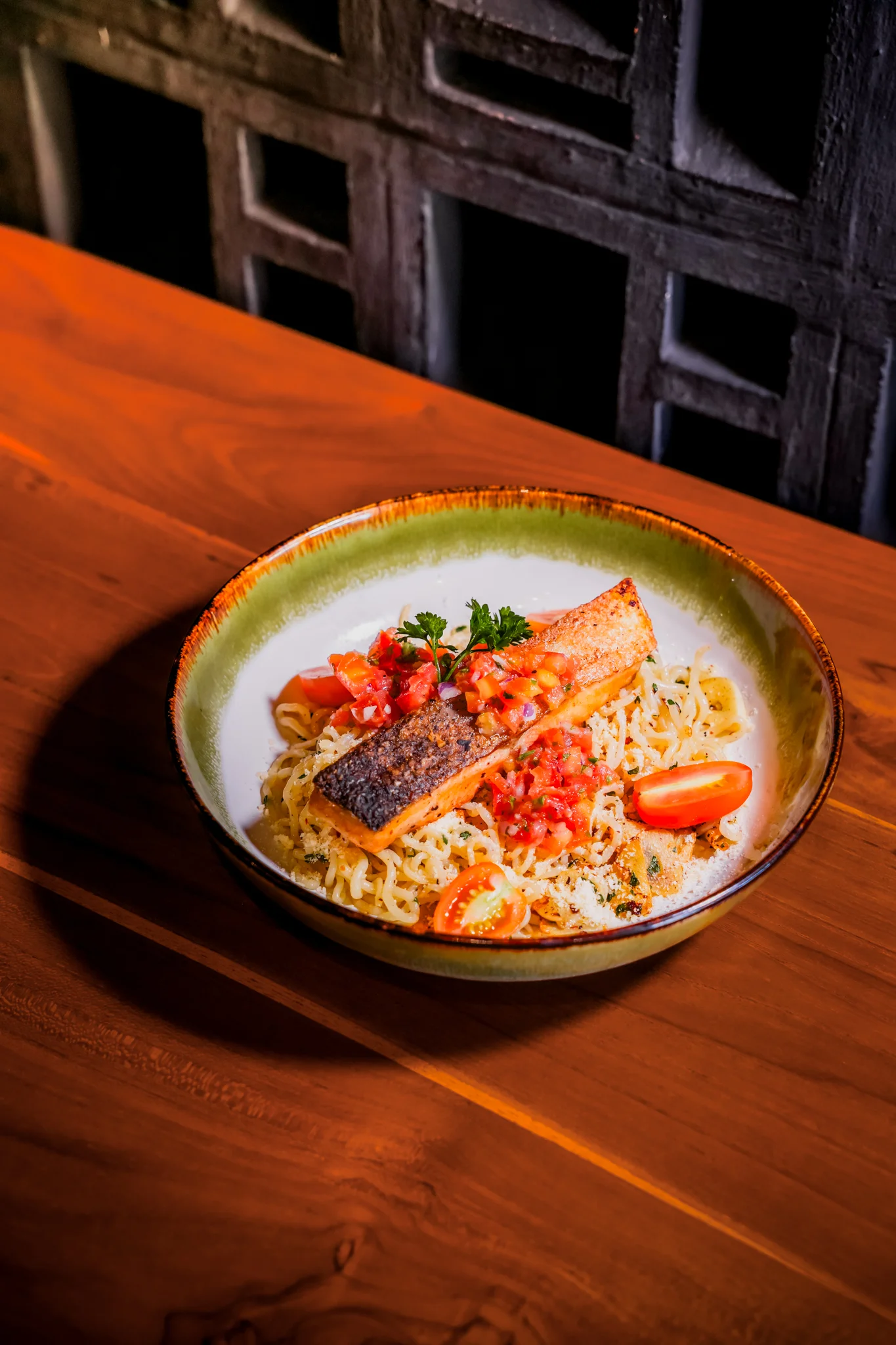 SHIRATAKI SALMON AGLIO OLIO (HP)