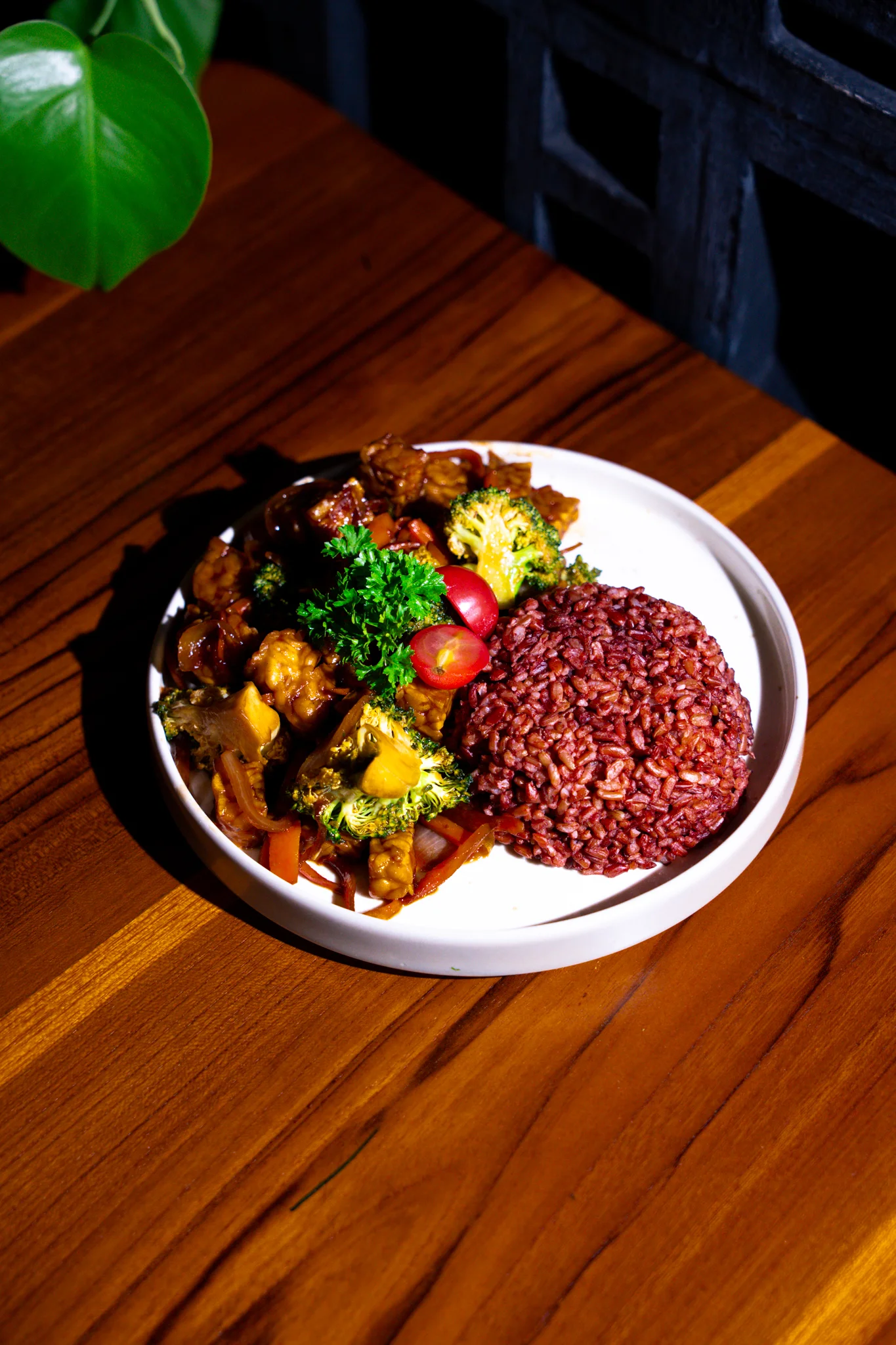 TEMPEH STIR FRY (V)