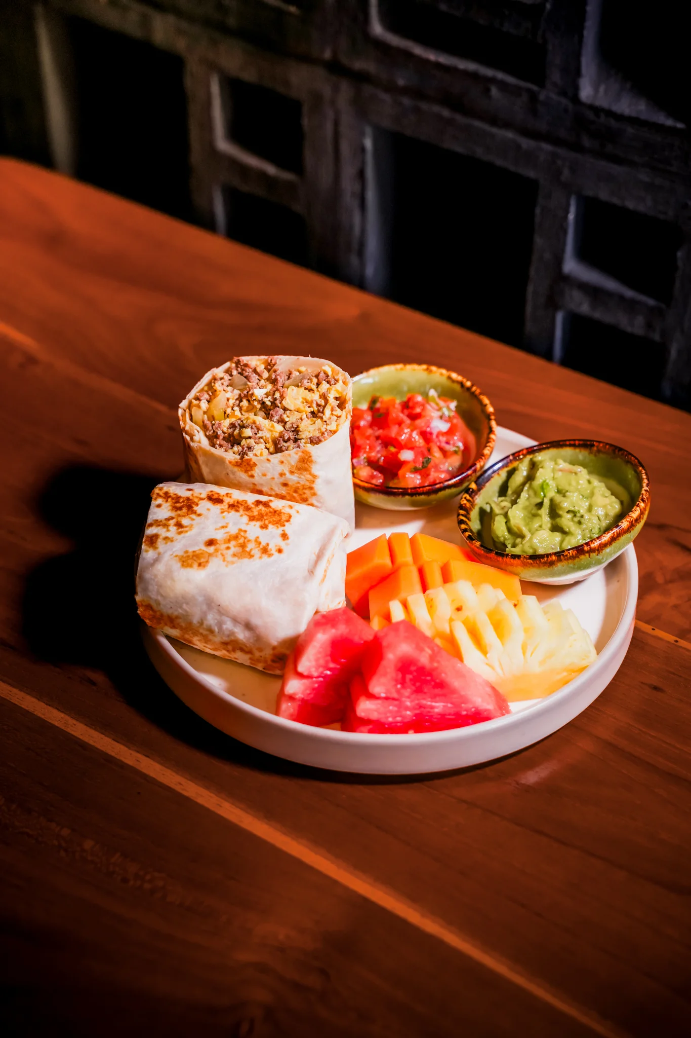 TOFU LEAN MEAT WRAP BREAKFAST (V)