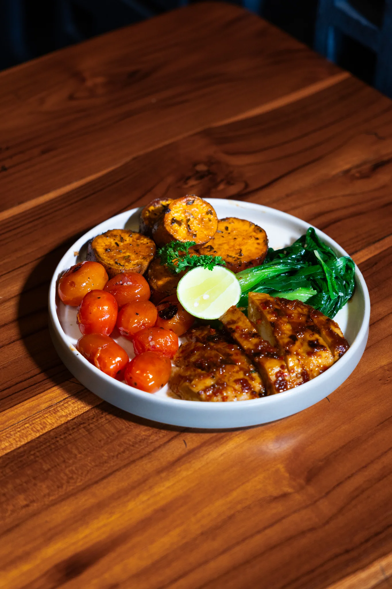 SWEET POTATO CHICKEN MASHAWI (V)