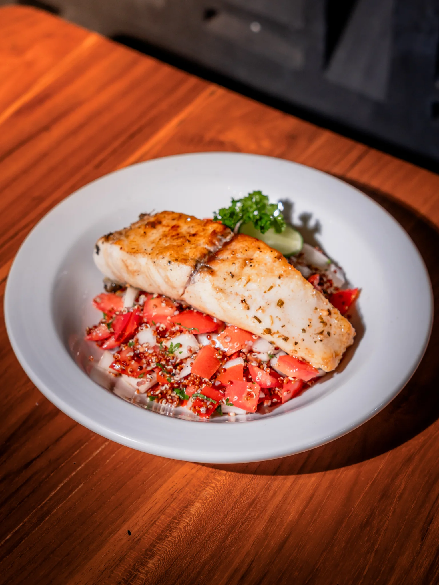 Grilled Barramundi w/ Tabbouleh