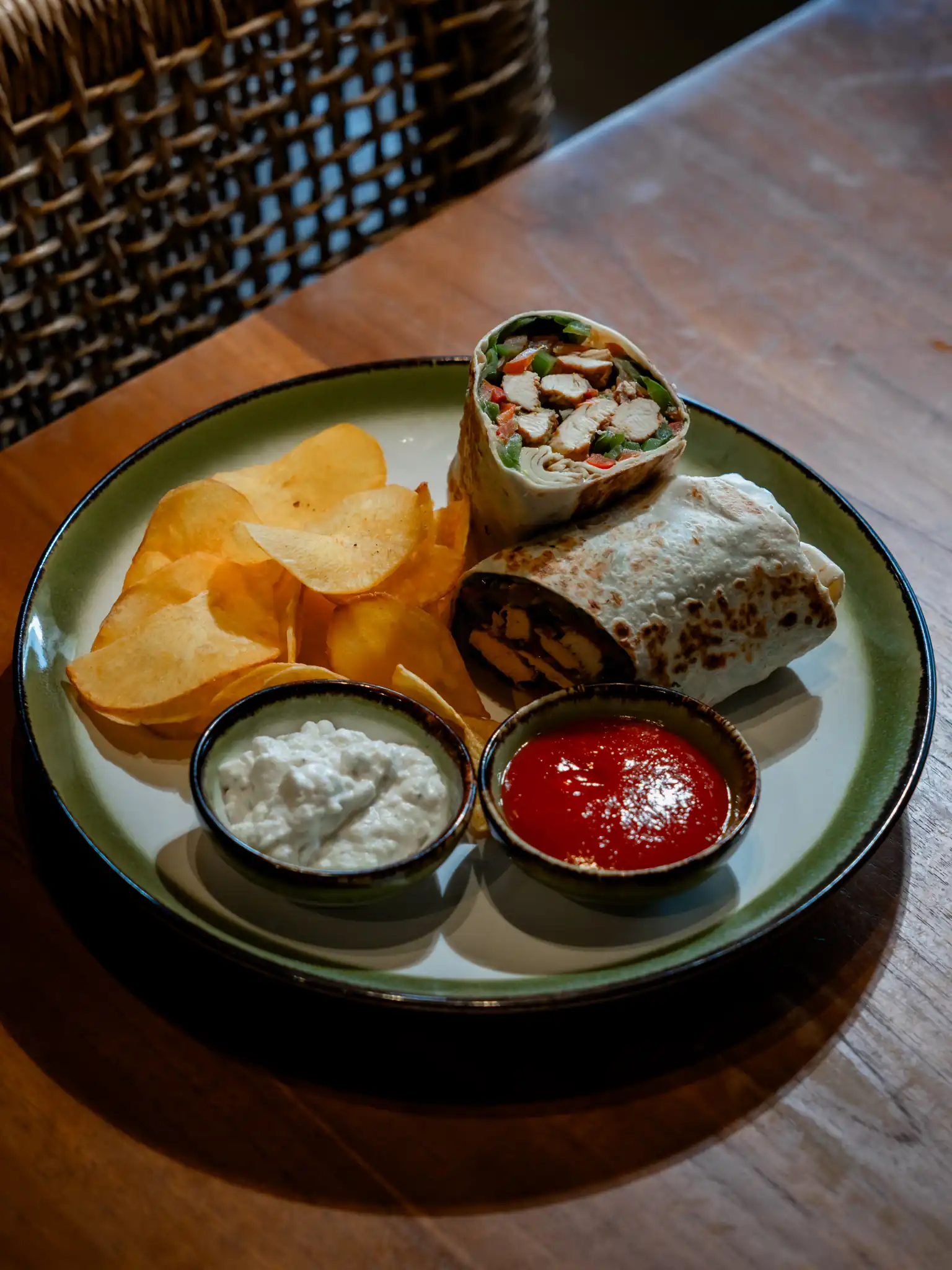 Beef Shawarma Wrap