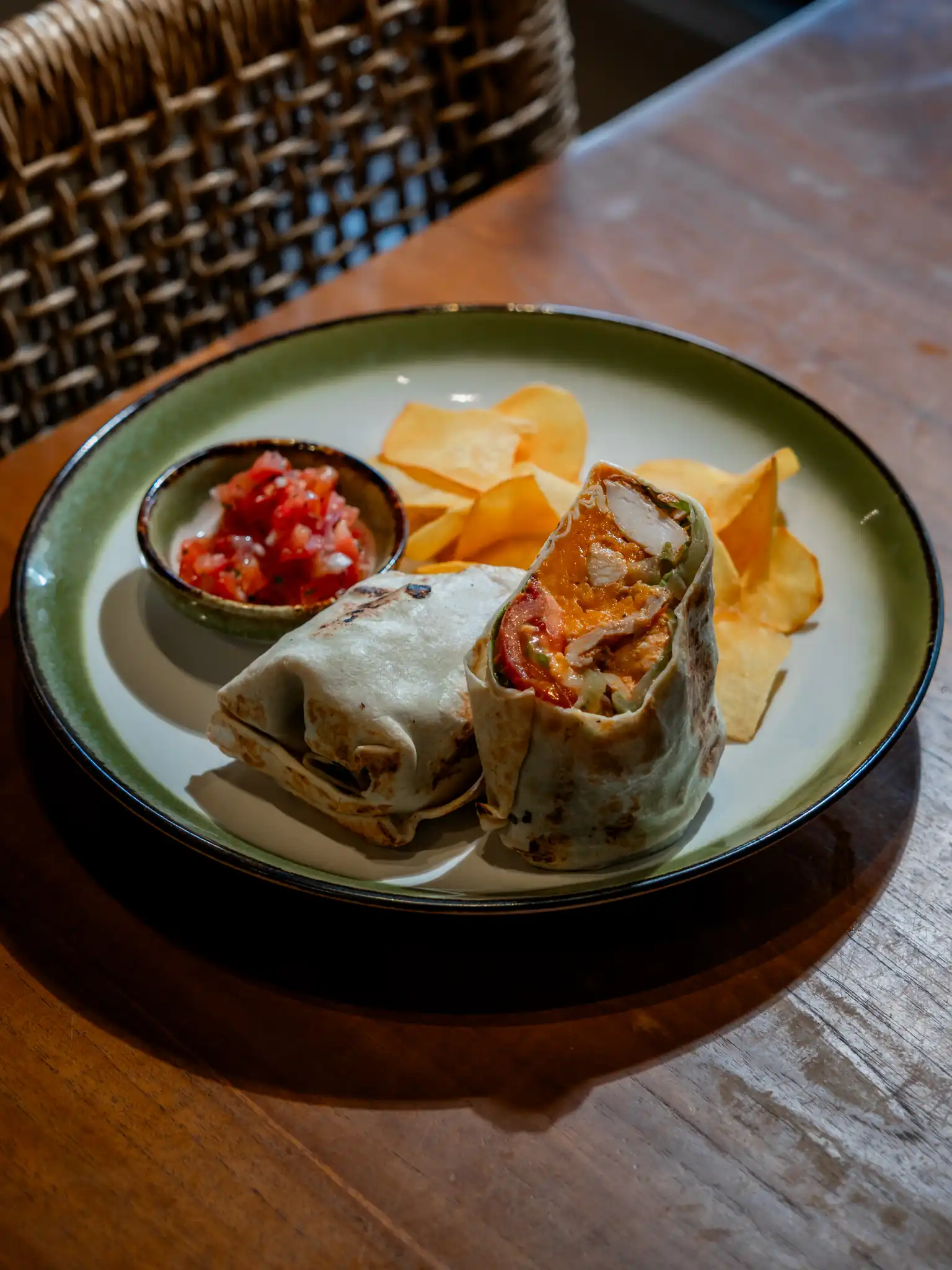 Chicken Cheddar Wrap