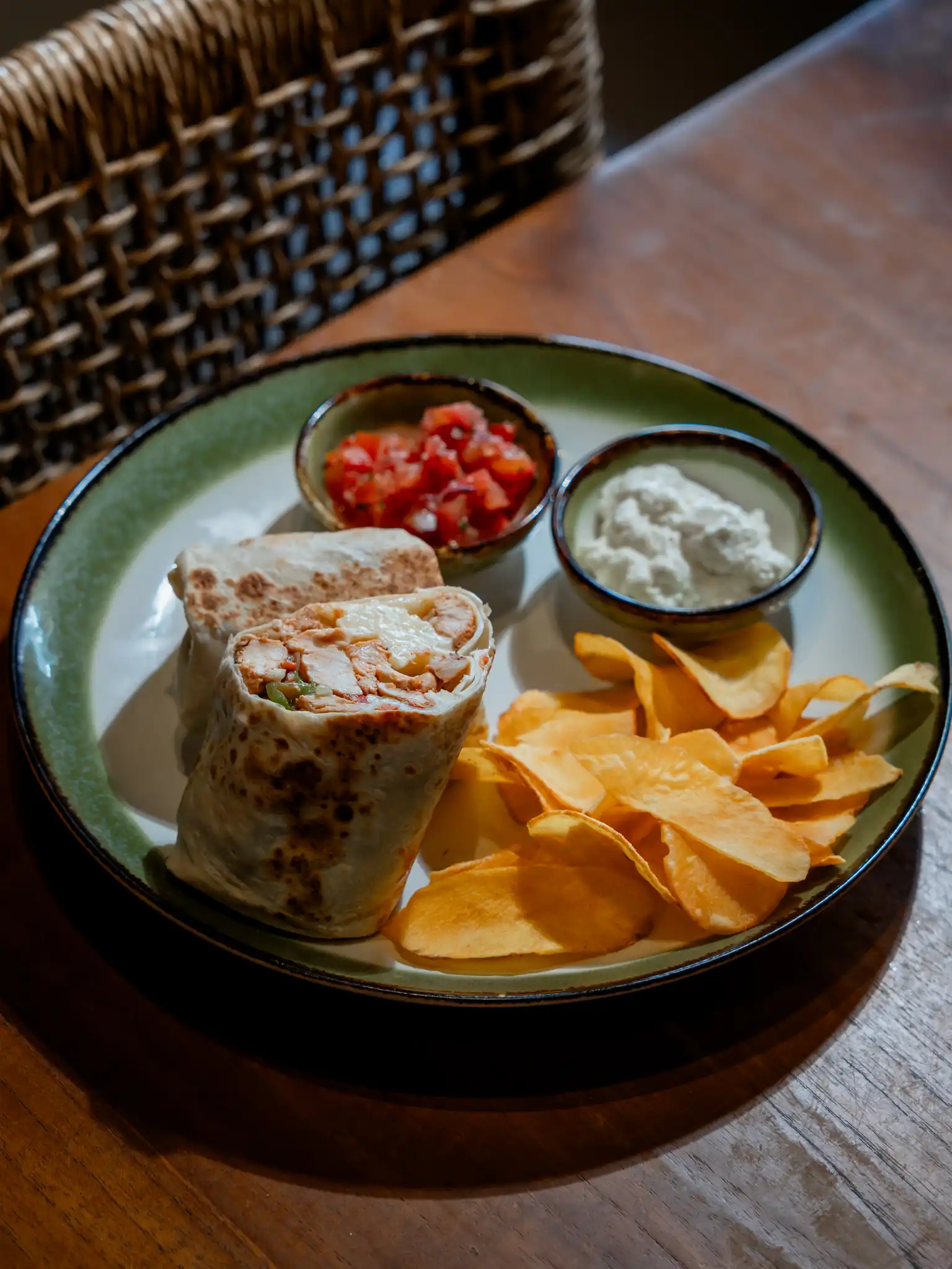 Chicken Mozzarella Wrap