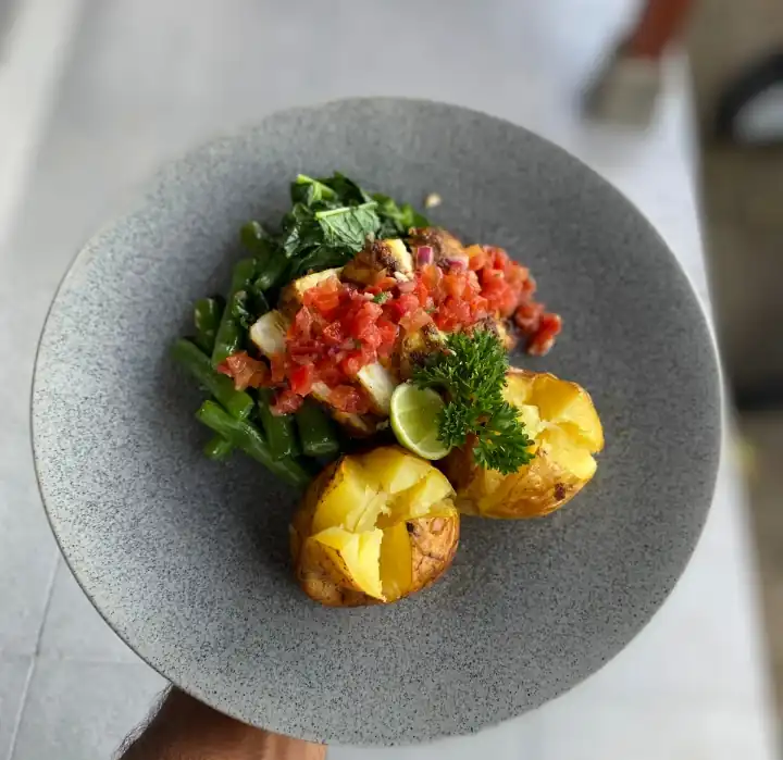 Grill Butterfish Salsa
