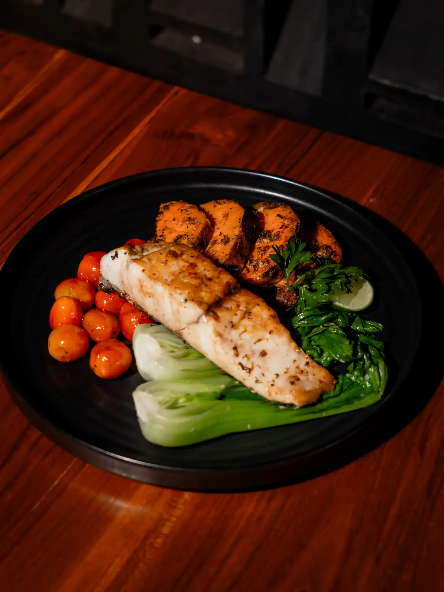 Grill Salmon Creamy Pesto