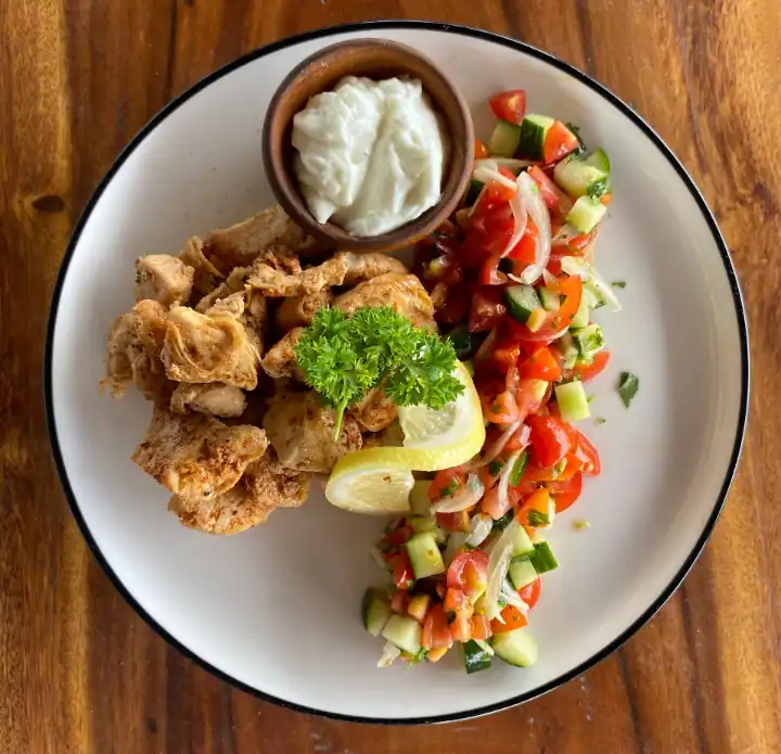 Chicken Tawook with Baladi