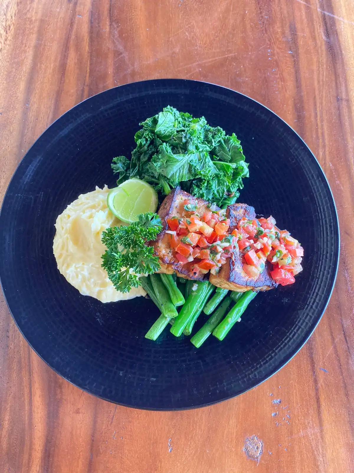 Grill Butter Fish Salsa (HP)