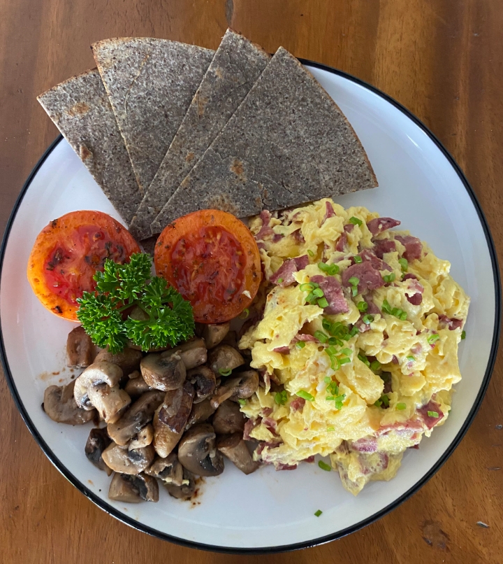 Sydney Bacon Scrambled