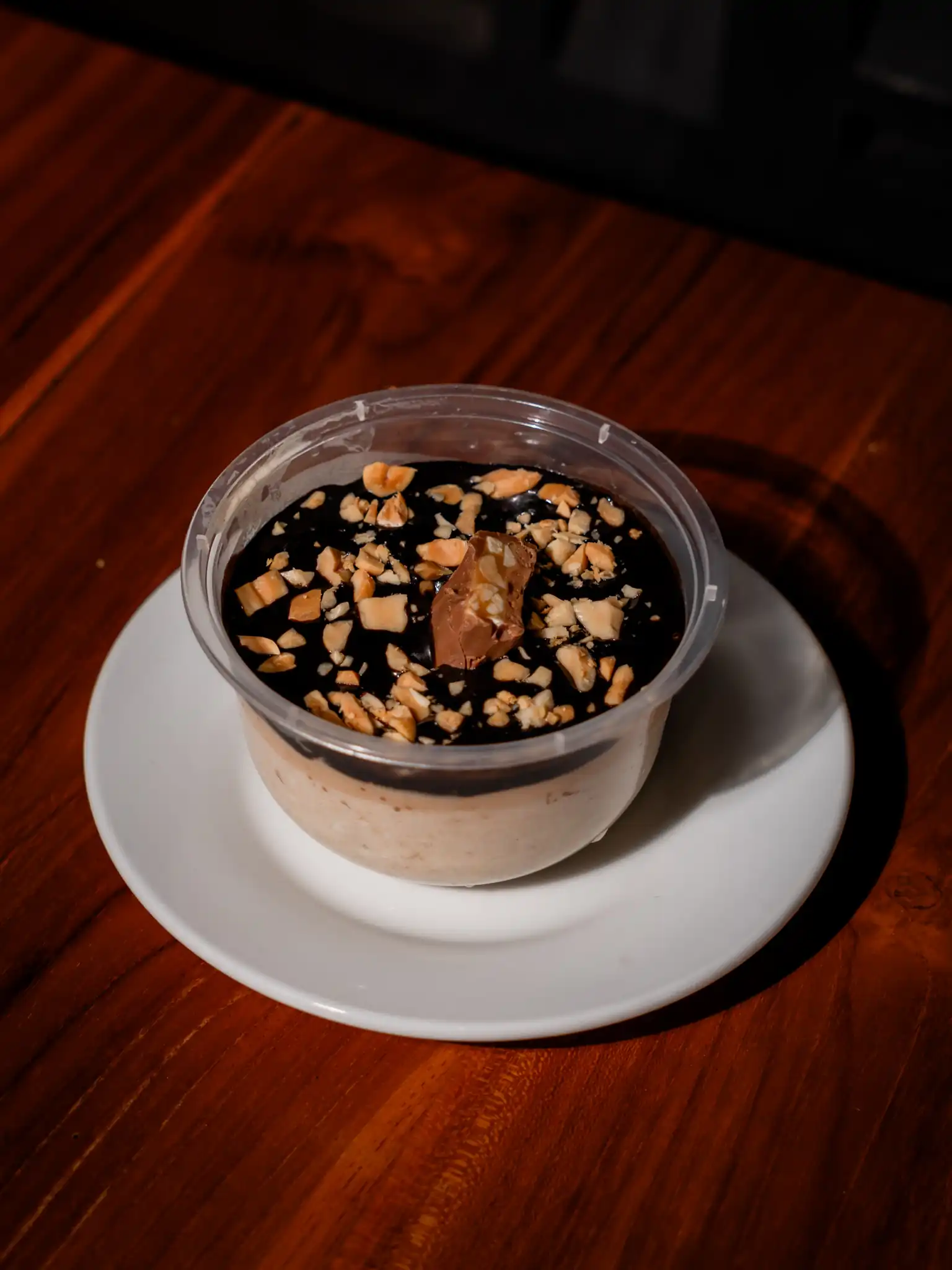 Dark Choco Protein Overnight Oats