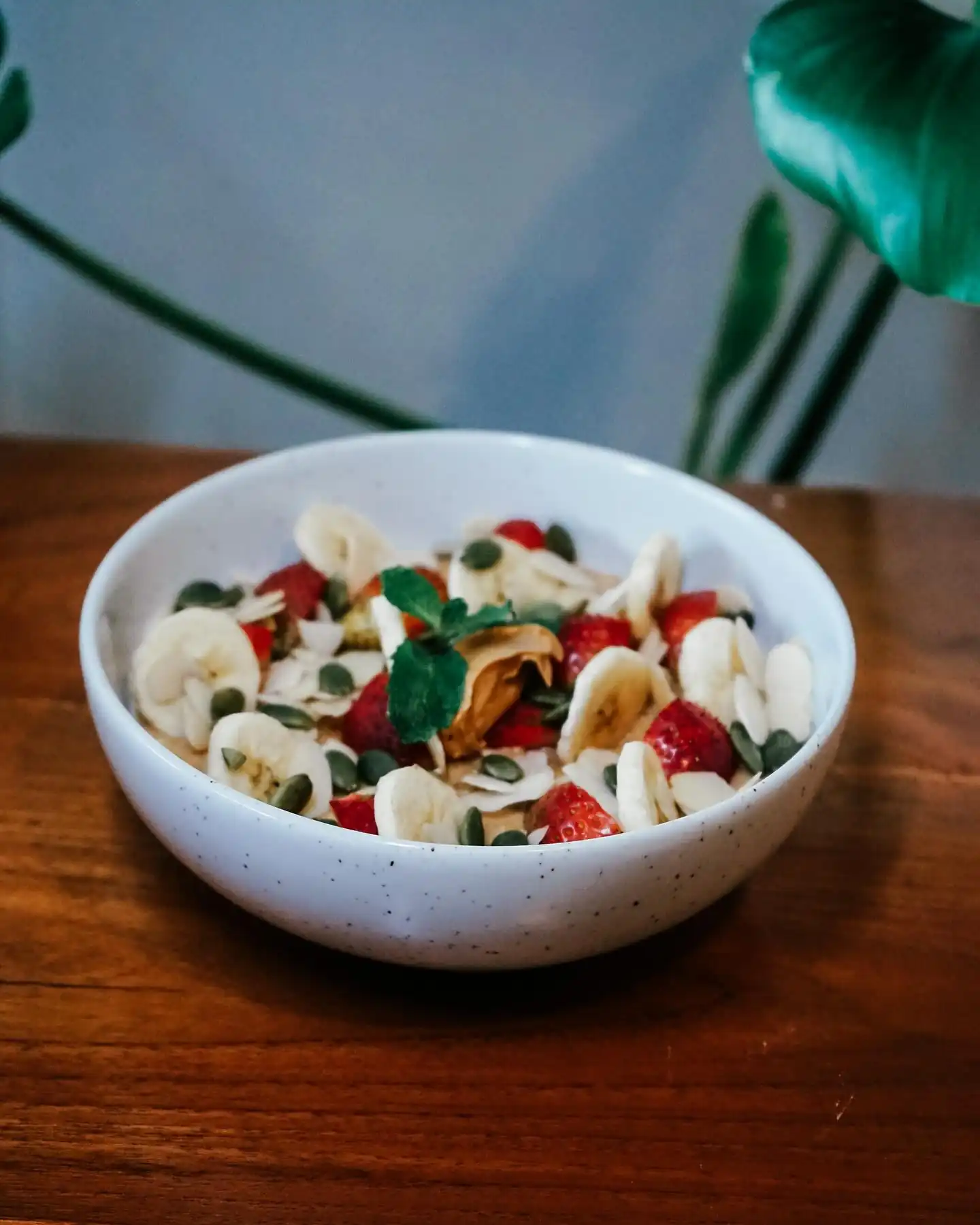 Protein Peanut Butter Banana Oats